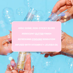 Crystal Chill Cooling Glitter Lip Gloss
