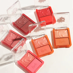 The Glow Up! Matte & Shimmer Blush Duo