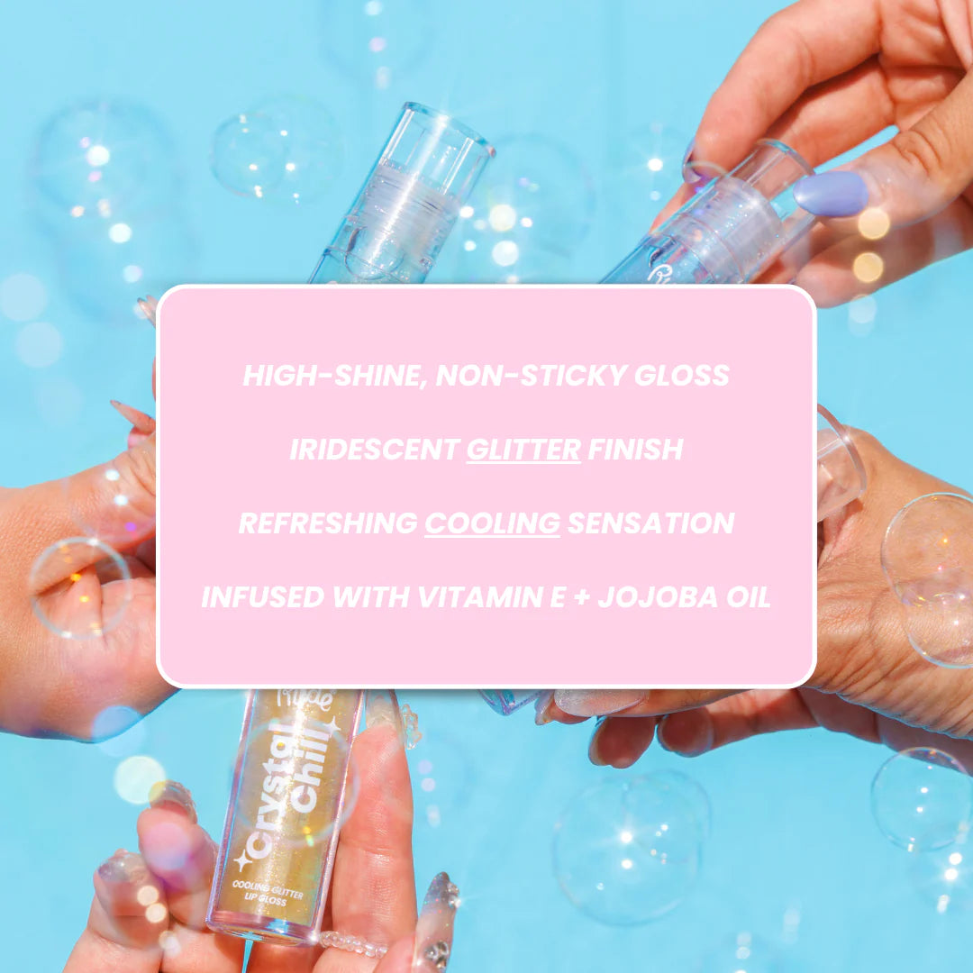 Crystal Chill Cooling Glitter Lip Gloss