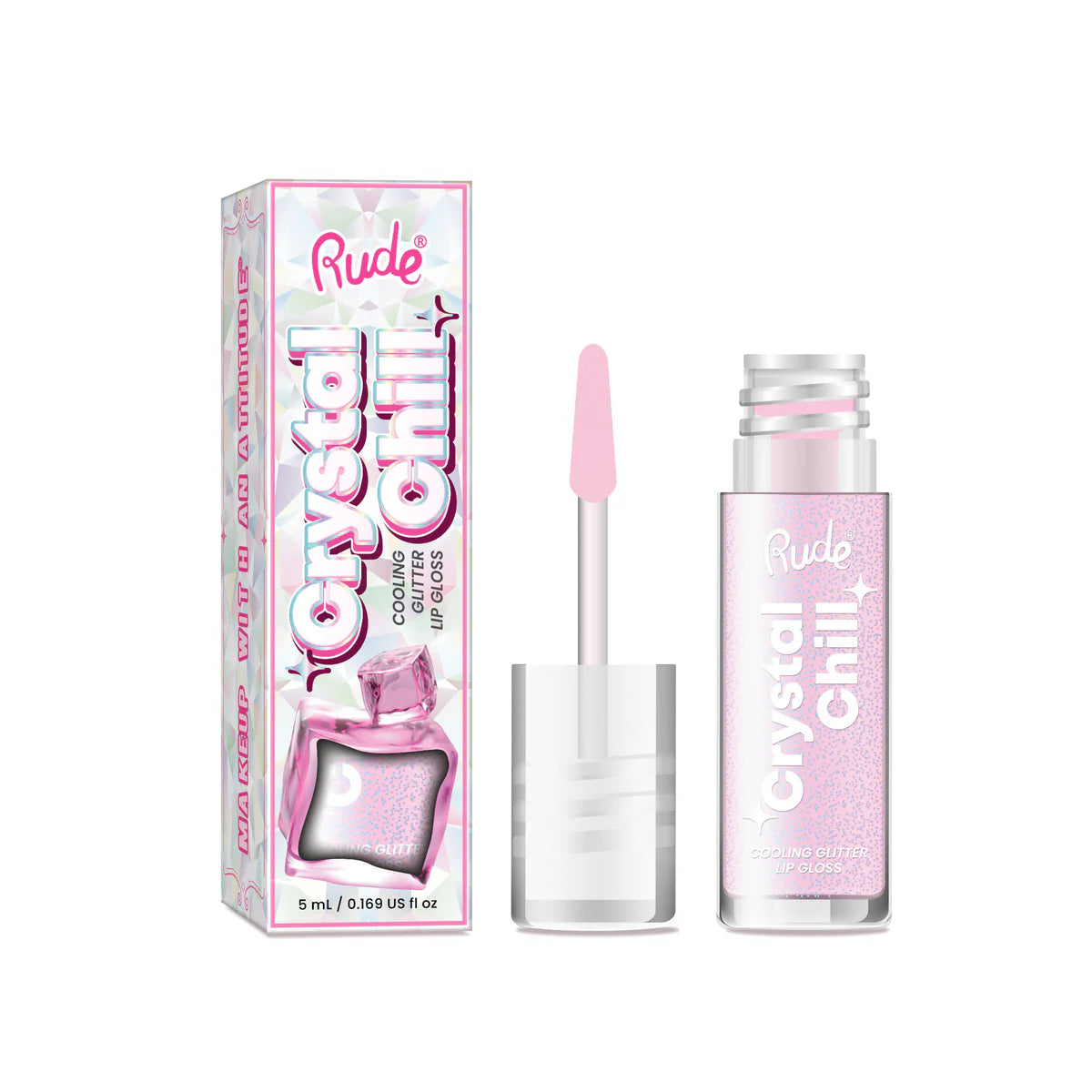 Crystal Chill Cooling Glitter Lip Gloss