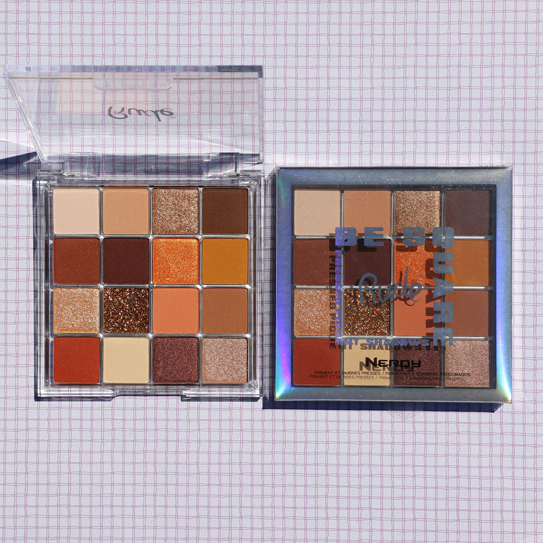 Be Square Pressed Pigments & Shadows Palette