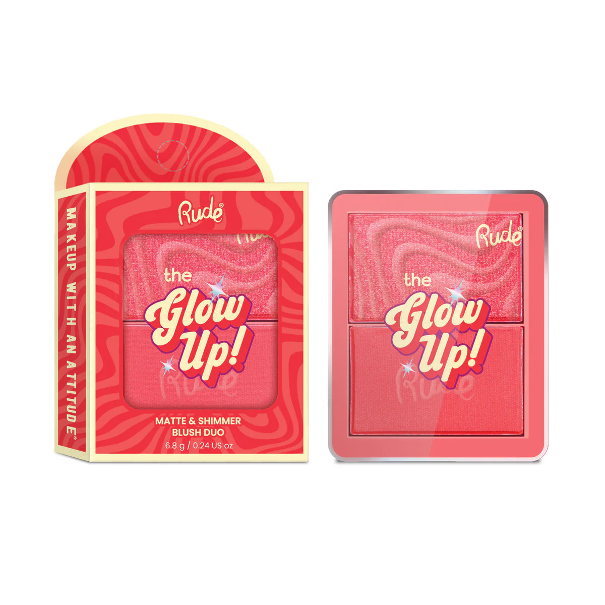 The Glow Up! Matte & Shimmer Blush Duo