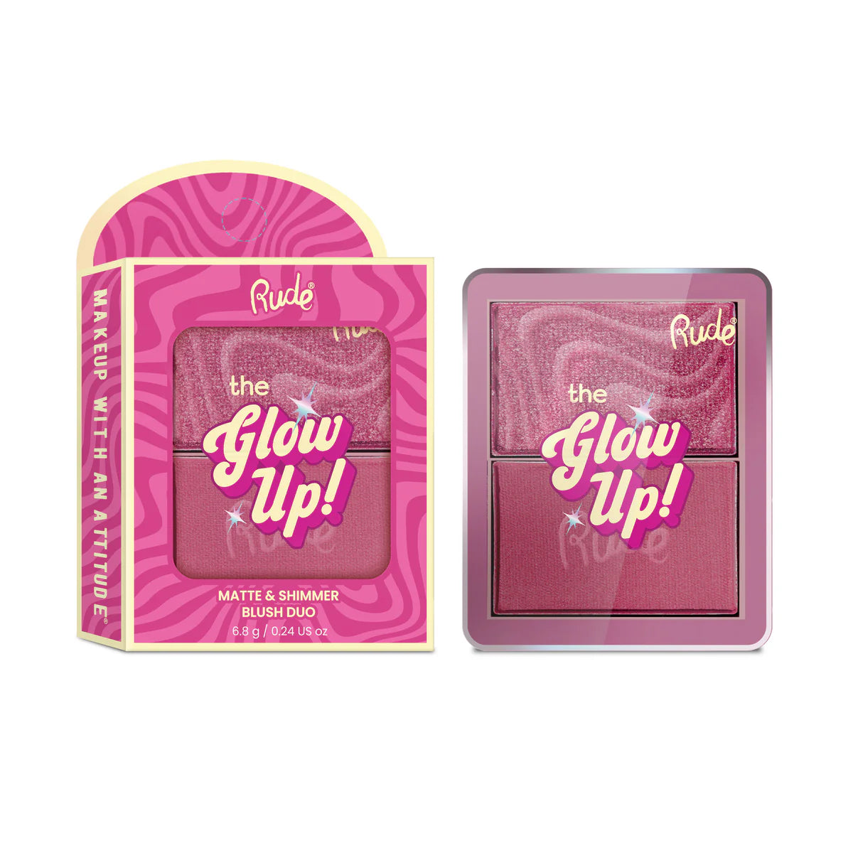 The Glow Up! Matte & Shimmer Blush Duo