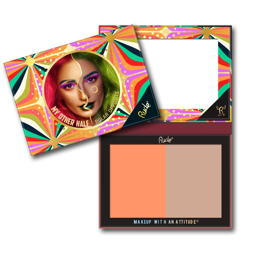 Shade Rude My Other Half Duo Shade Face Palette – Rude Cosmetics